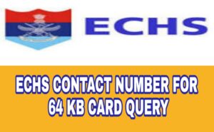 ECHS Contact Number Toll free number for 64 KB Card ECHS Contact Number Toll free number for 64 KB Card