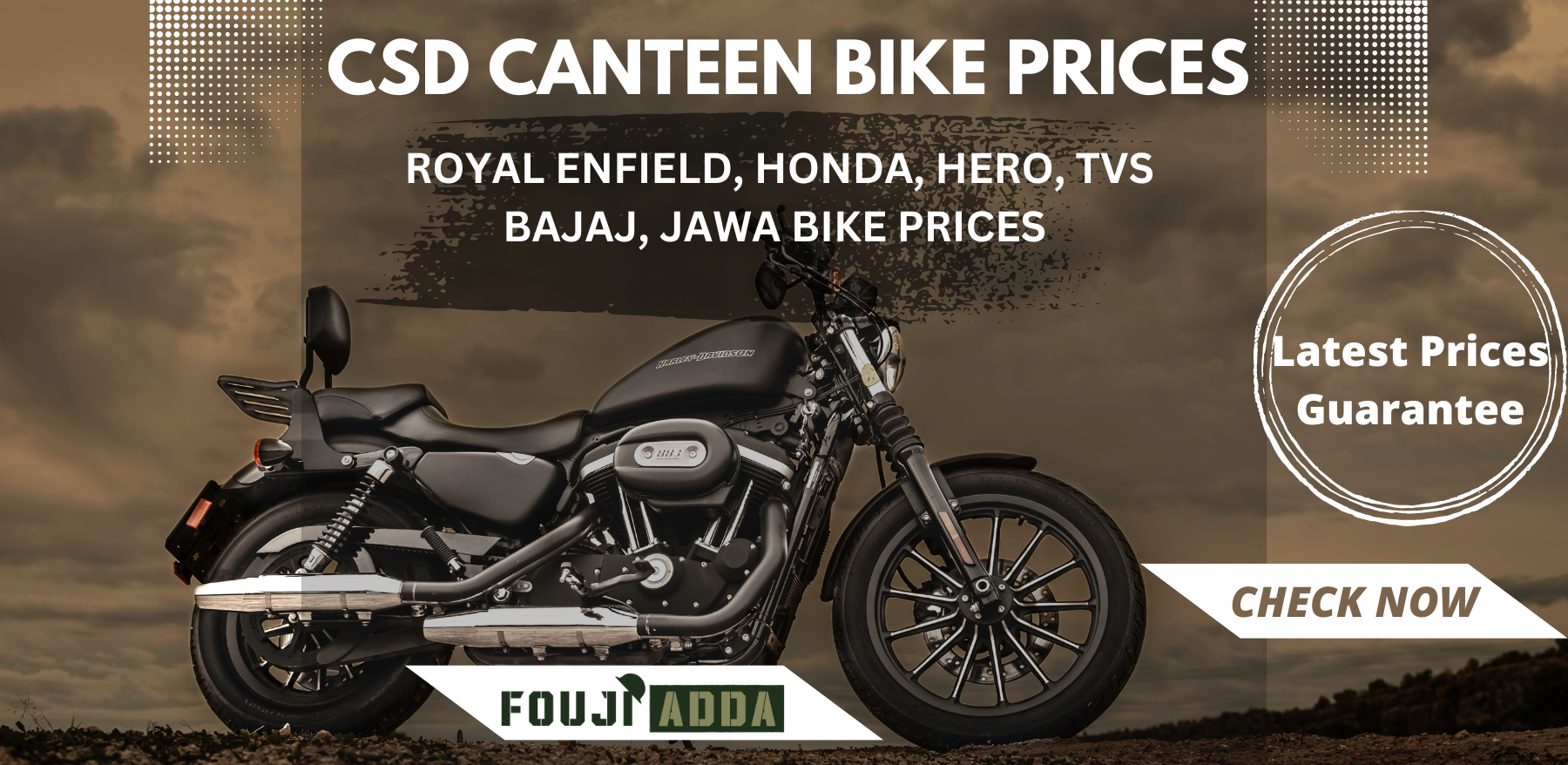 CSD Canteen Bike Price List Download PDF