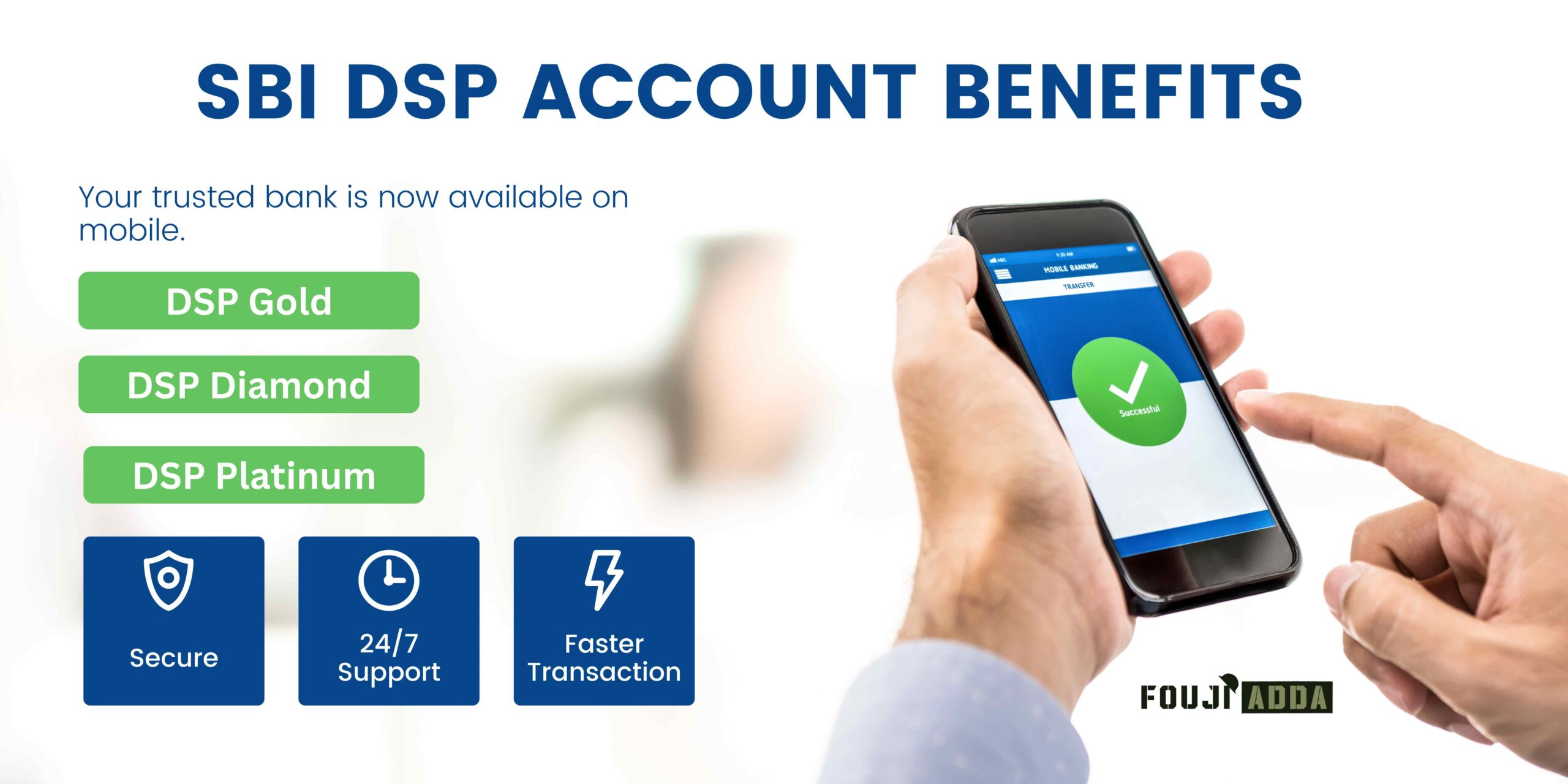 SBI DSP Account benefits